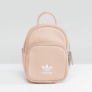Light pink mini adidas backpack
